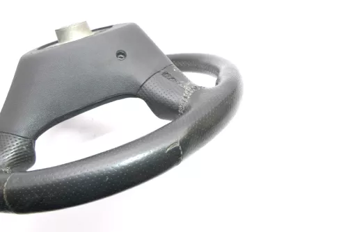 Audi A6 4F A4 8K Lederlenkrad Leder 3 Speichen gelocht schwarz 8E0124A (118988)