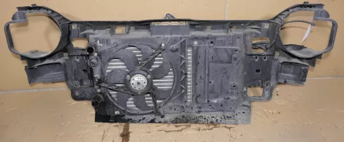 VW Lupo 6X Schloßträger mit Kühler und Lüfter vorn (keine Klima) Pralldämpfer (119300)