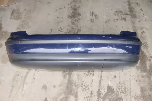 Seat Toledo 1M Stoßstange Heckstoßstange hinten blau LA5G (119737)