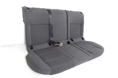 VW Golf 5 V Sitz Sitze hinten Rückbank Rücksitzbank 3 Punkt Gurt Lehne anthrazit (120006)