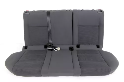 VW Golf 5 V Sitz Sitze hinten Rückbank Rücksitzbank 3 Punkt Gurt Lehne anthrazit