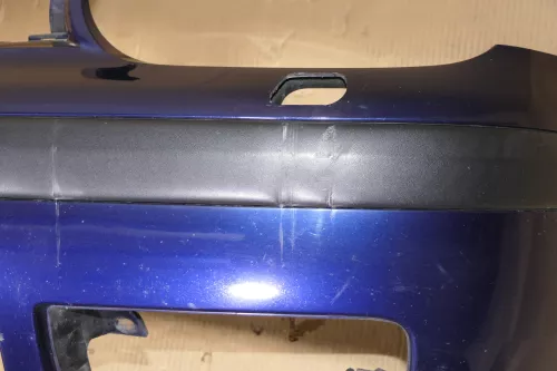 VW Golf 4 Stoßstange vorne Frontstoßstange Stoßfänger vorn blau LB5N SWR (120178)