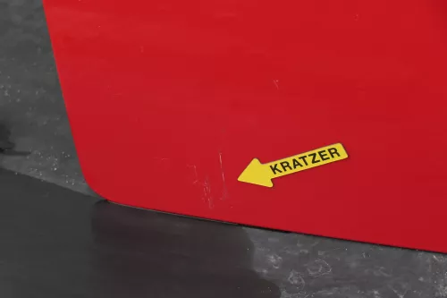 VW Lupo 6X Heckklappe hinten Klappe Kofferraumklappe mit Scheibe rot LP3G Scheib (120294)