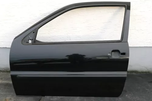 VW Polo 6N 6N2 Tür vorne links Fahrertür 2/3-Türer schwarz L041