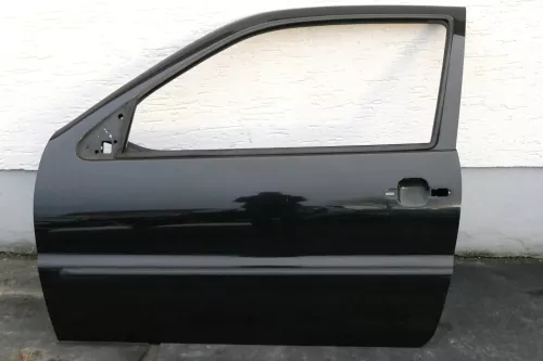 VW Polo 6N 6N2 Tür vorne links Fahrertür 2/3-Türer schwarz L041