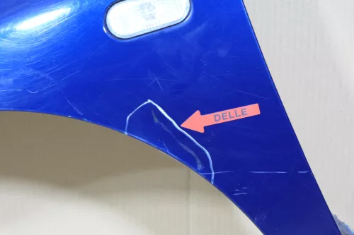 VW Caddy 9K Polo Variant 6Kv Kombi Kotflügel vorne links blau LB5N (120337)