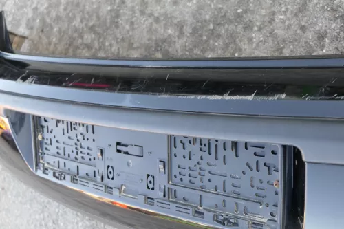 VW Polo 9N 9N3 Stoßstange Heckstoßstange hinten schwarz L041 - 129,99 (120347)