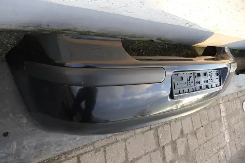 VW Golf 4 Limousine Stoßstange hinten Heckstoßstange Stoßfänger schwarz LC9Z xxx (120355)