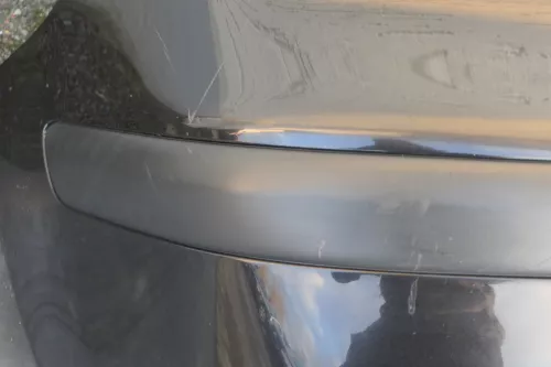 VW Golf 4 Limousine Stoßstange hinten Heckstoßstange Stoßfänger schwarz LC9Z xxx (120355)