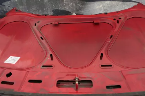 VW Caddy 9K Polo Variant 6Kv Kombi Motorhaube vorne rot LP3G Klappe Haube (120395)