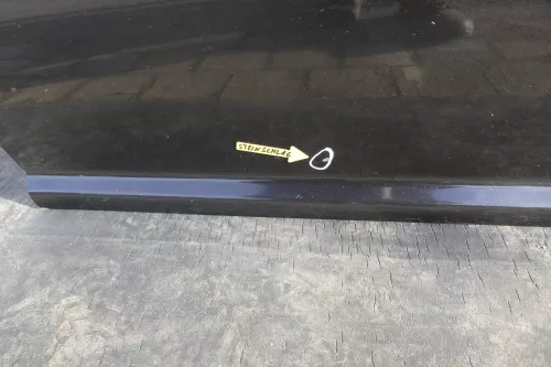 VW Golf 4 Tür vorne links Fahrertür 2/3-Türer schwarz LC9Z metallic xxx (120396)