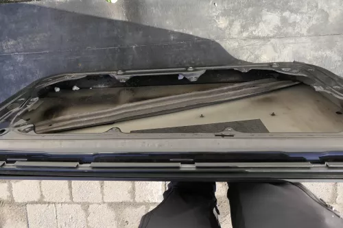 VW Golf 4 Tür vorne links Fahrertür 2/3-Türer schwarz LC9Z metallic xxx (120396)