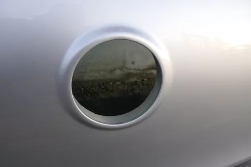 VW Golf 5 V Heckklappe hinten Kofferraumklappe mit Scheibe silber LA7W 189,99 (120399)