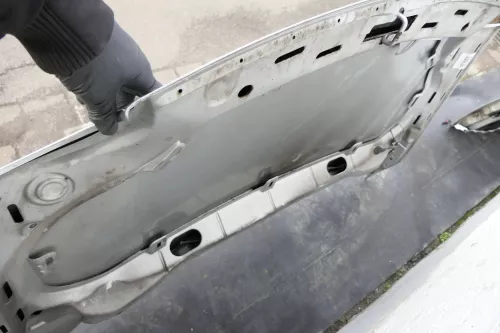 VW Lupo Motorhaube KLappe vorne silber LA7W (120558)