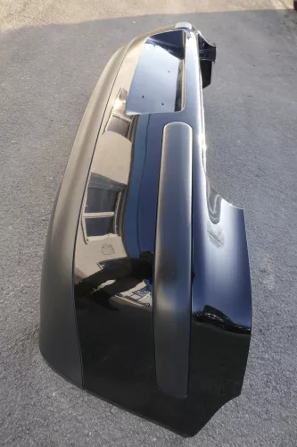 VW Golf 4 Limousine Stoßstange hinten Heckstoßstange Stoßfänger schwarz LC9Z met (120657)