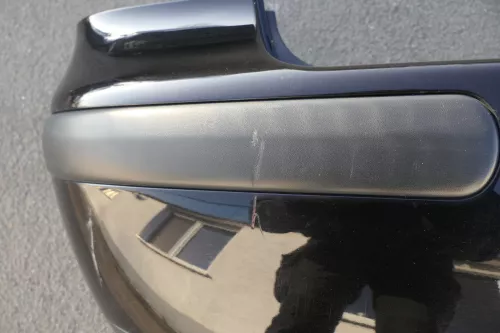 VW Golf 4 Limousine Stoßstange hinten Heckstoßstange Stoßfänger schwarz LC9Z met (120657)