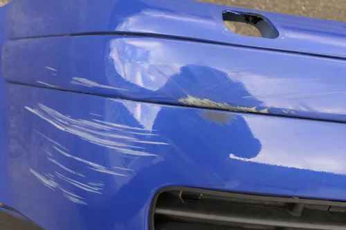 VW Golf 4 Stoßstange vorne Stoßfänger vorn blau LW5Z SWR Frontstoßstange 120735 (120735)