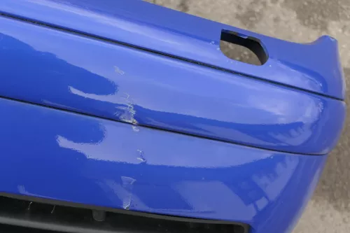 VW Golf 4 Stoßstange vorne Stoßfänger vorn blau LW5Z SWR Frontstoßstange 120735 (120735)