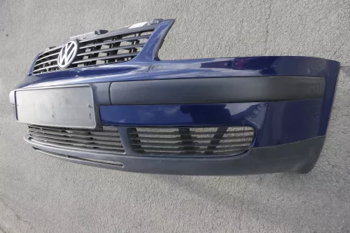 VW Passat 3B Stoßstange vorne Frontstoßstange Stoßfänger vorne blau LA5E (120742)