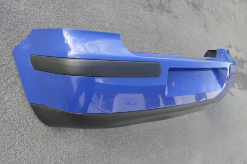 VW Golf 4 Limousine Stoßstange hinten Heckstoßstange Stoßfänger blau LA5C (120769)