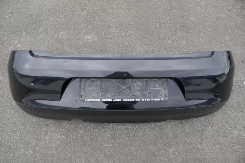 VW Fox 5Z Stoßstange hinten Stoßfänger schwarz L041 Heckstoßstange