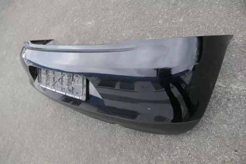 VW Fox 5Z Stoßstange hinten Stoßfänger schwarz L041 Heckstoßstange (120782)