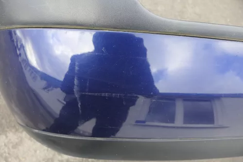 VW Golf 4 Bora Kombi Stoßstange hinten Heckstoßstange Stoßfänger blau LB5N (120794)