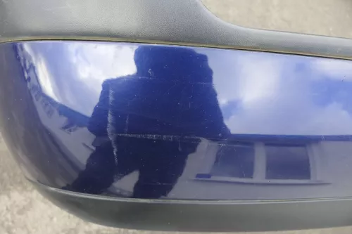 VW Golf 4 Bora Kombi Stoßstange hinten Heckstoßstange Stoßfänger blau LB5N (120794)