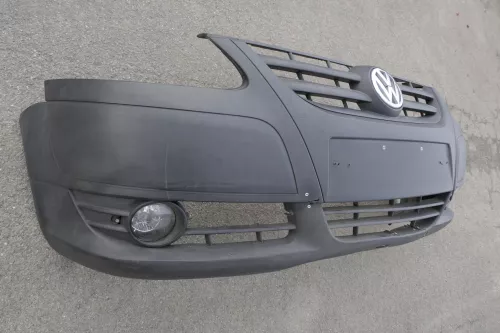 VW Fox 5Z Stoßstange vorne Stoßfänger schwarz - Bilder - Bastler! (120811)