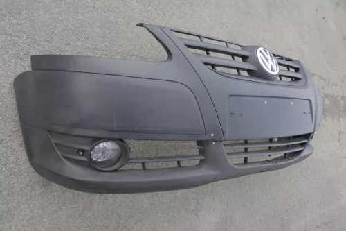 VW Fox 5Z Stoßstange vorne Stoßfänger schwarz - Bilder - Bastler! (120811)