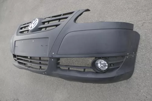 VW Fox 5Z Stoßstange vorne Stoßfänger schwarz - Bilder - Bastler! (120811)