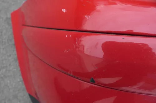 VW Golf 4 Stoßstange vorne Stoßfänger vorn rot LP3G Frontstoßfänger SWR (120813)