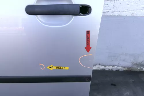 VW Golf 4 Bora Tür vorne links Fahrertür 4/5-Türer + Kombi Variant silber LA7W r (120995)