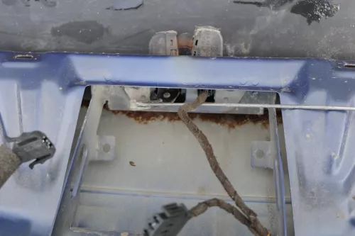 VW Passat 3B Kombi Variant Heckklappe Klappe hinten mit Scheibe blau LA5E mariti (120998)