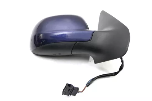 VW Golf 4 Bora elektrischer Spiegel vorne rechts Außenspiegel Blau LB5N indigo (121110)