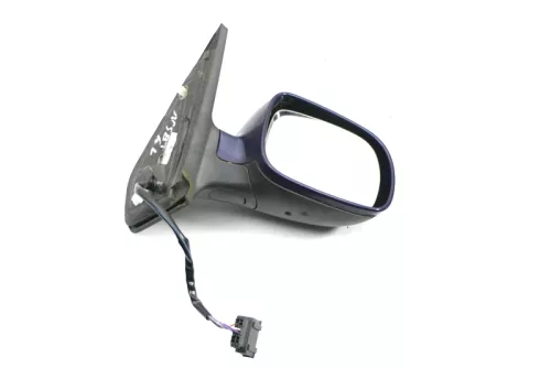 VW Golf 4 Bora elektrischer Spiegel vorne rechts Außenspiegel Blau LB5N indigobl (121114)