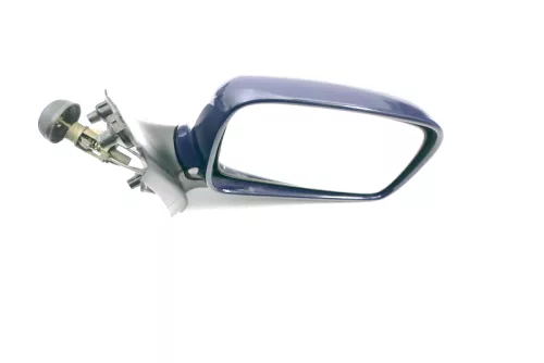 Seat Ibiza 6K Spiegel Außenspiegel + Glas rechts außen Blau manuell LA5E