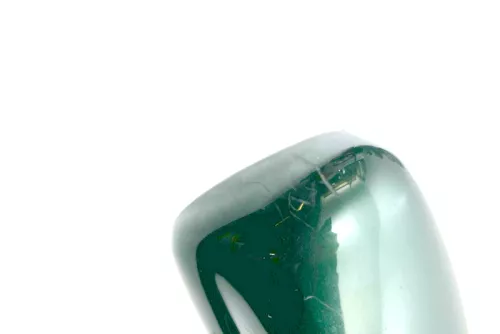 VW Polo 6N manueller manuell Spiegel Außenspiegel rechts Grün  LC6M (121138)