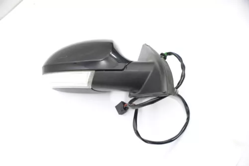 VW Passat 3C elektrischer Spiegel Außenspiegel rechts Glas Blinke schwarz L041 (121180)