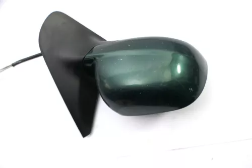 VW Bora Golf 4 Manueller Spiegel Außenspiegel rechts Grün LC6M mit Glas (121182)