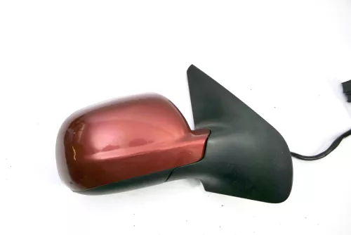 VW Bora Golf 4 elektrischer Spiegel Außenspiegel rechts mit Glas Rot LC3K (121226)