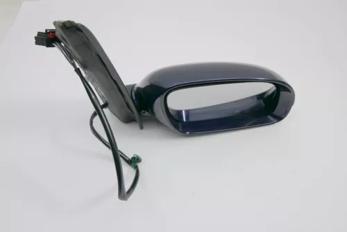 VW Touran 1T elektrischer Spiegel Außenspiegel beheizt rechts blau LB5N