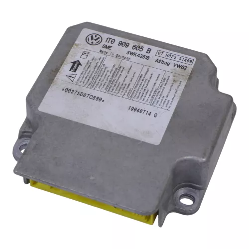 Touran Steuergerät Airbag Airbagsteuergerät 1T0909605B 07 H023 S1400 1T0909605C