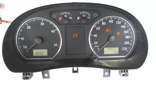VW Polo 9N3 Tacho Tachometer Kombiinstrument 198.000km 6Q0920821L 1,4TDI AMF BAY (121580)