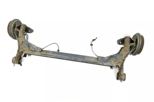 VW 6N2 Achse hinten Hinterachse Achsträger mit ABS Trommelbremse (121814)