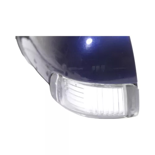 VW Touran 1T elektrischer Spiegel Außenspiegel beheizt Blinker links blau LB5N (121976)