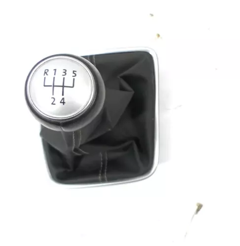VW Golf Plus 5M Schaltknauf Schaltsack Schaltung Schaltknüppel orig 5-Gang Leder