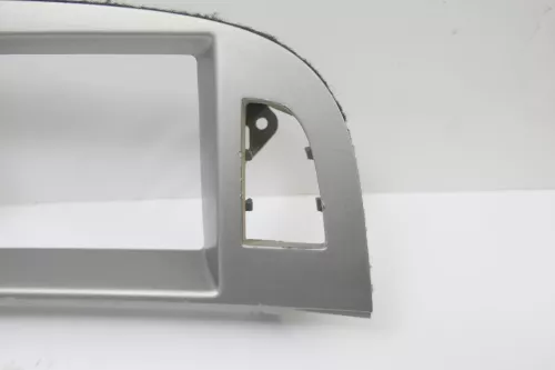 Audi A6 4F Tacho Tachometer Abdeckung Verkleidung silber Blende (122265)