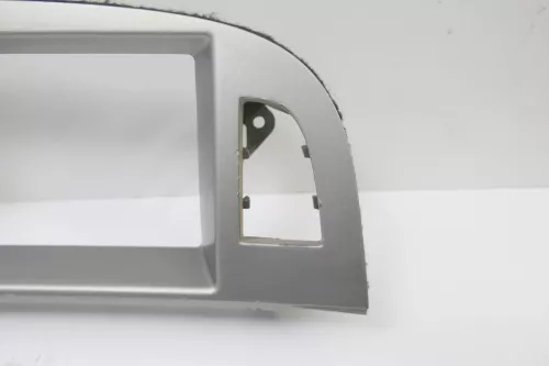 Audi A6 4F Tacho Tachometer Abdeckung Verkleidung silber Blende (122265)