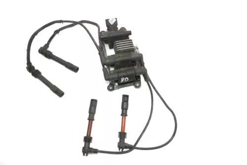 VW Passat 3B Audi A4 B5 2,8 2,6 Benziner Zündspule 078905104 + Zündkabel Kabel